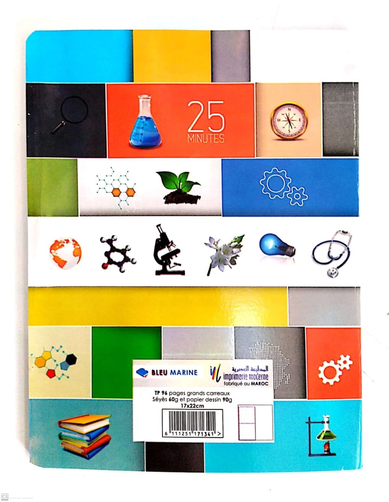 CAHIER PF 96P TP B.MARINE