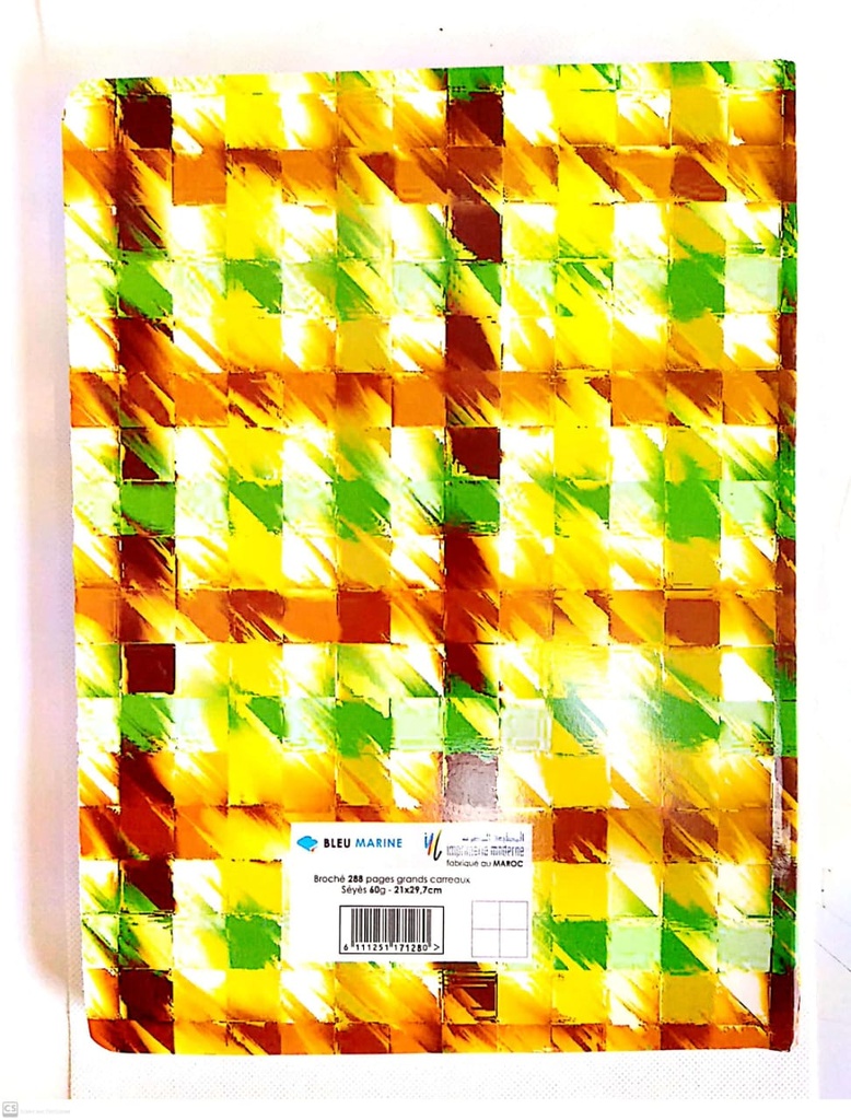 CAHIER 288P A4 60G B.MARINE