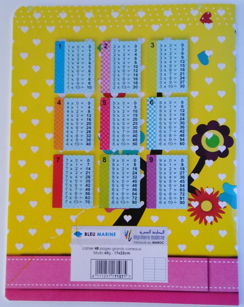 CAHIER PF 48P B.MARINE