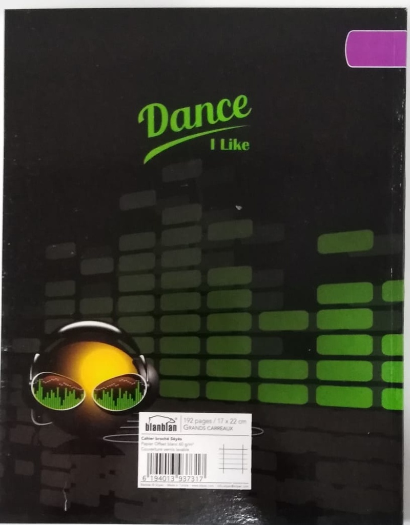 CAHIER PF 192P BLANBLAN