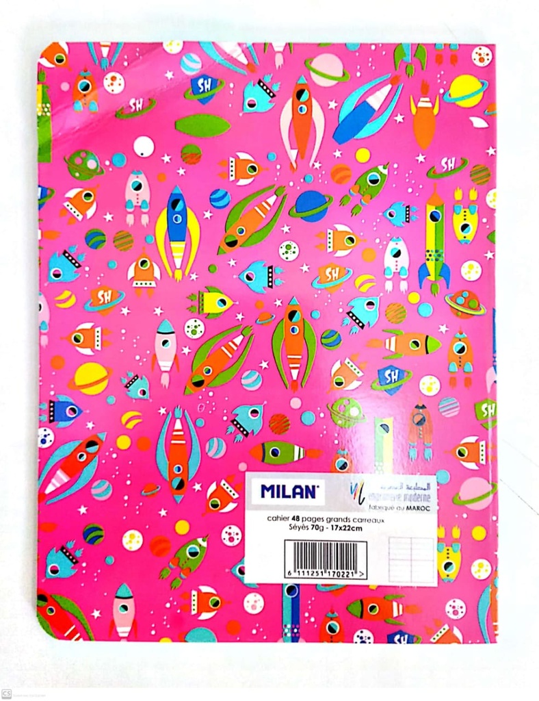 CAHIER PF 48P MILAN