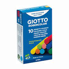 BOITE 10 CRAIES COULEUR GIOTTO