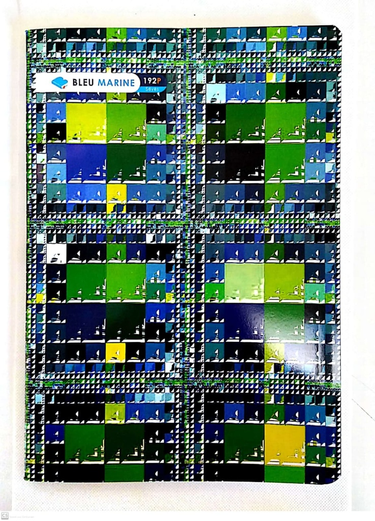 CAHIER 192P A4 60G BLEU MARINE