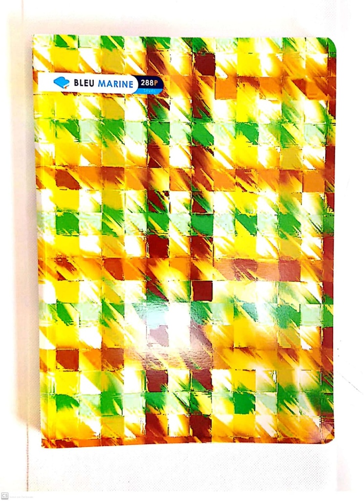 CAHIER 288P A4 60G BLEU MARINE