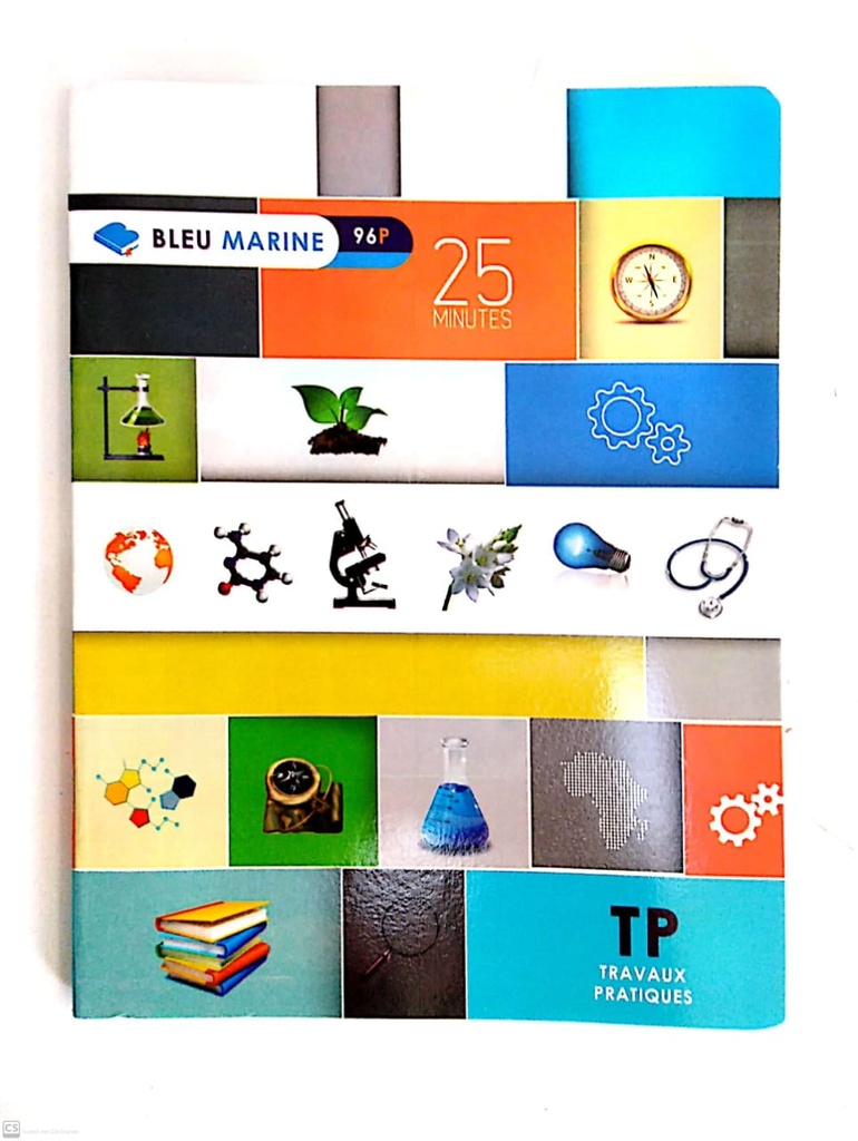 CAHIER PF 96P TP B.MARINE