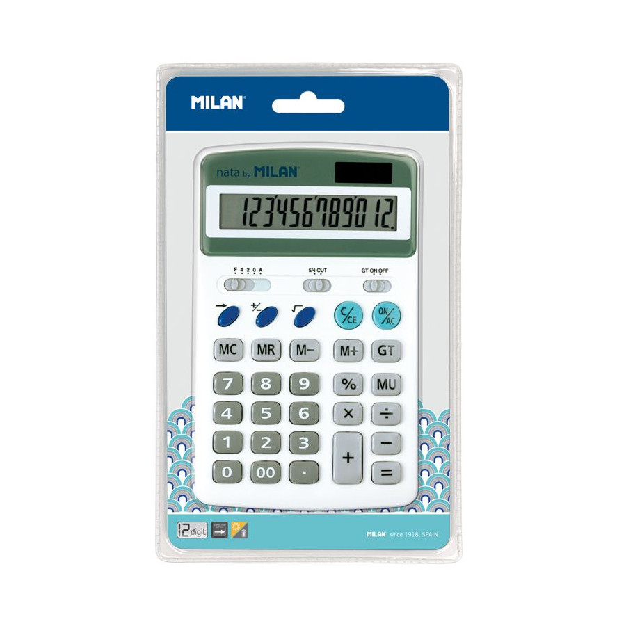 CALCULATRICE NATA MILAN 12 DIGIT