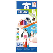CRAYONS COULEUR MILAN 231 12PCS