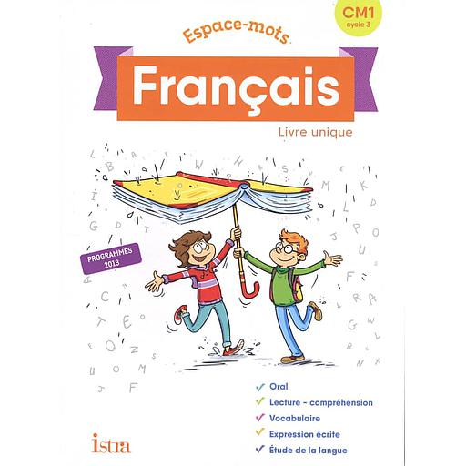 ESPACE-MOTS CM1 | LIVRE UNIQUE