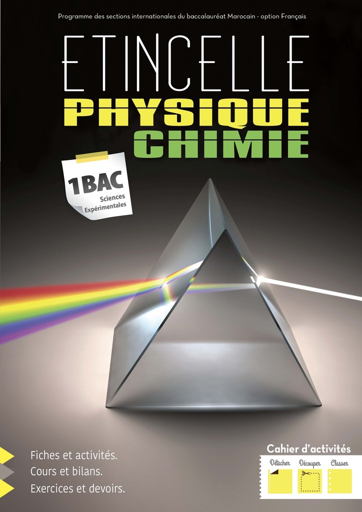 ETINCELLE PHYSIQUE CHIMIE BAC 1