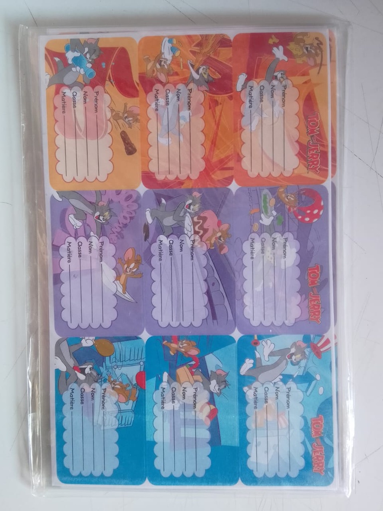 ETIQUETTES SCOLAIRE BARBIE | SIMPSON | BATMAN