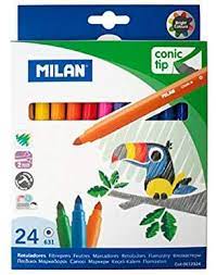 FEUTRES MILAN CONIC TIP 24PCS