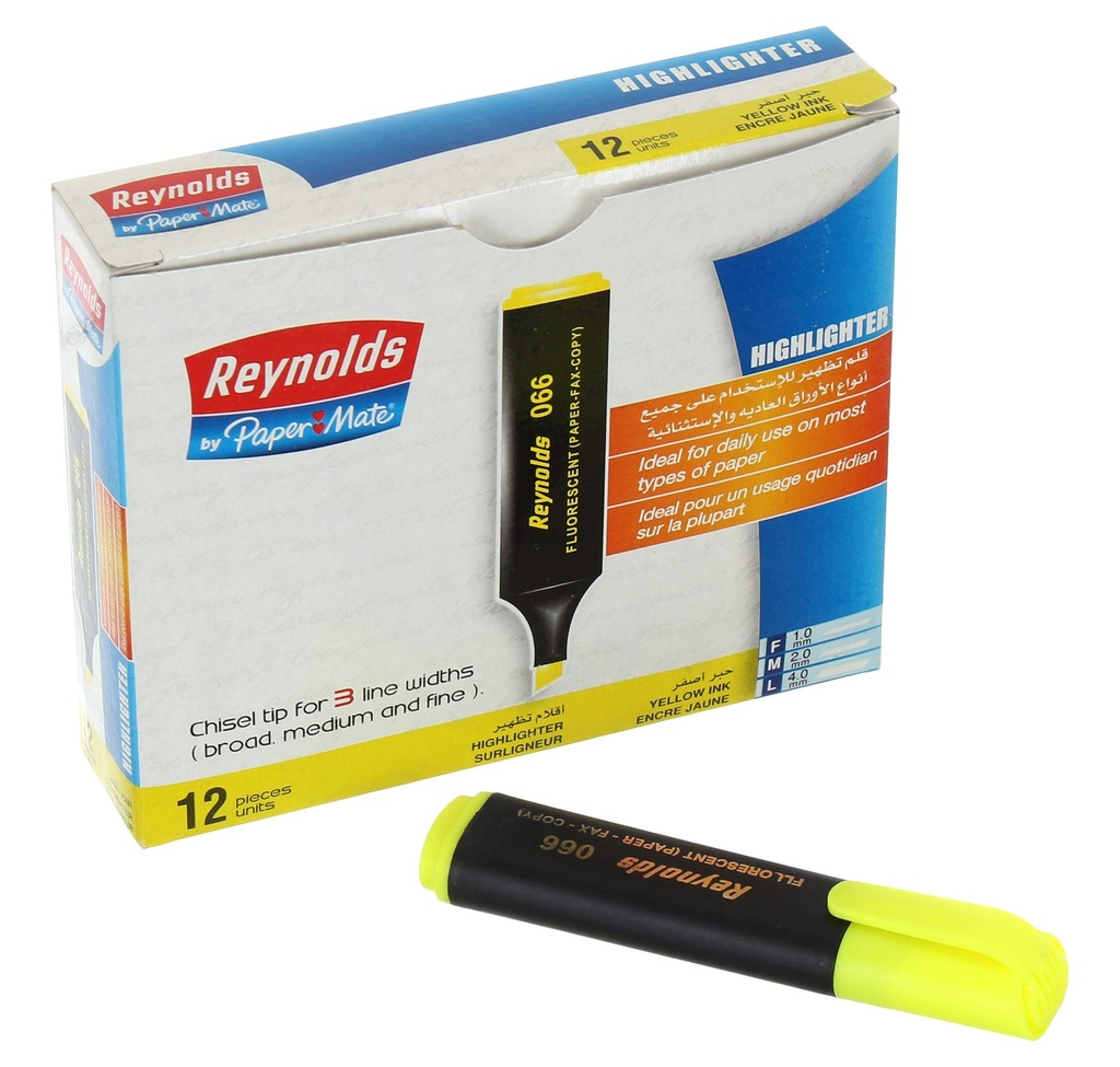 FLURESCENT JAUNE REYNOLDS