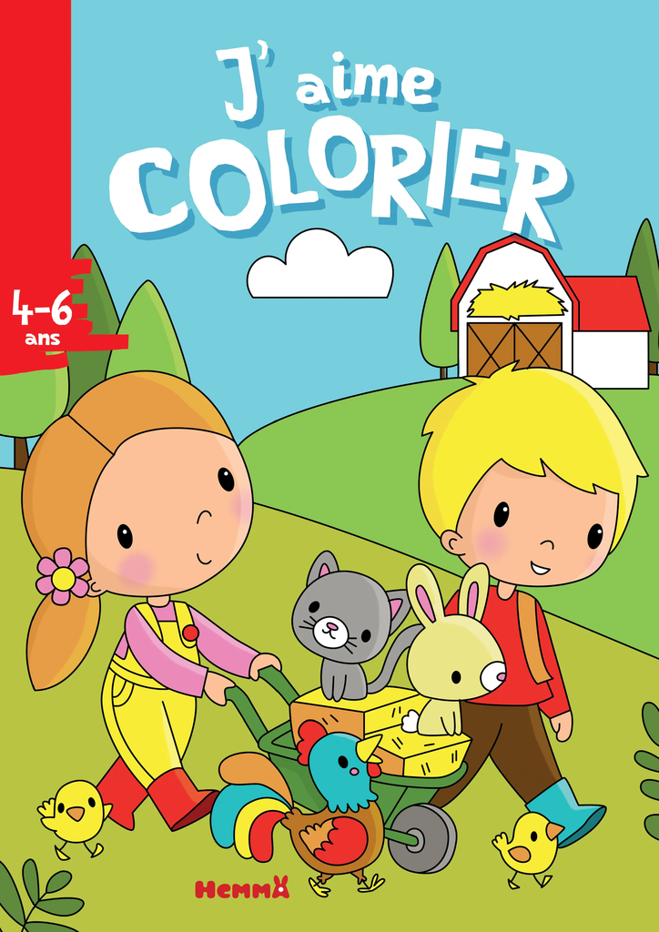 J'AIME COLORIER 4-6 ANS COL-07