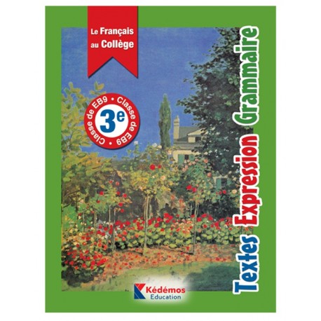 LE FRANCAIS AU COLLEGE 3 | MANUEL