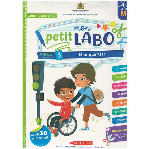 MON PETIT LABO 4-5 ANS MS | PROJET 3