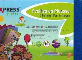 PAPIER MOUSSE A4 PAILLETTE EXPRESS