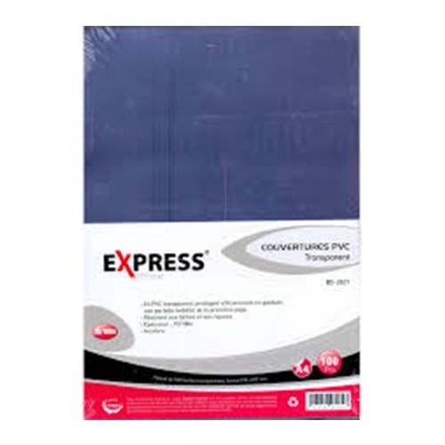PAQUET TRANSPARENT A4 EXPRESS 100PCS