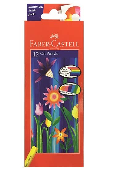 PASTELS A HUILE FABER-CASTELL 12PCS