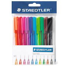 POCHETTE 10 STYLOS COULEUR STAEDLER