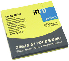 POST-IT STICK INFO 80F JAUNE