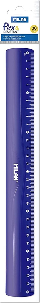 REGLE FLEX ACID BLEU MILAN 30CM