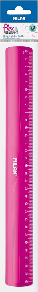 REGLE FLEX ACID ROSE MILAN 30CM