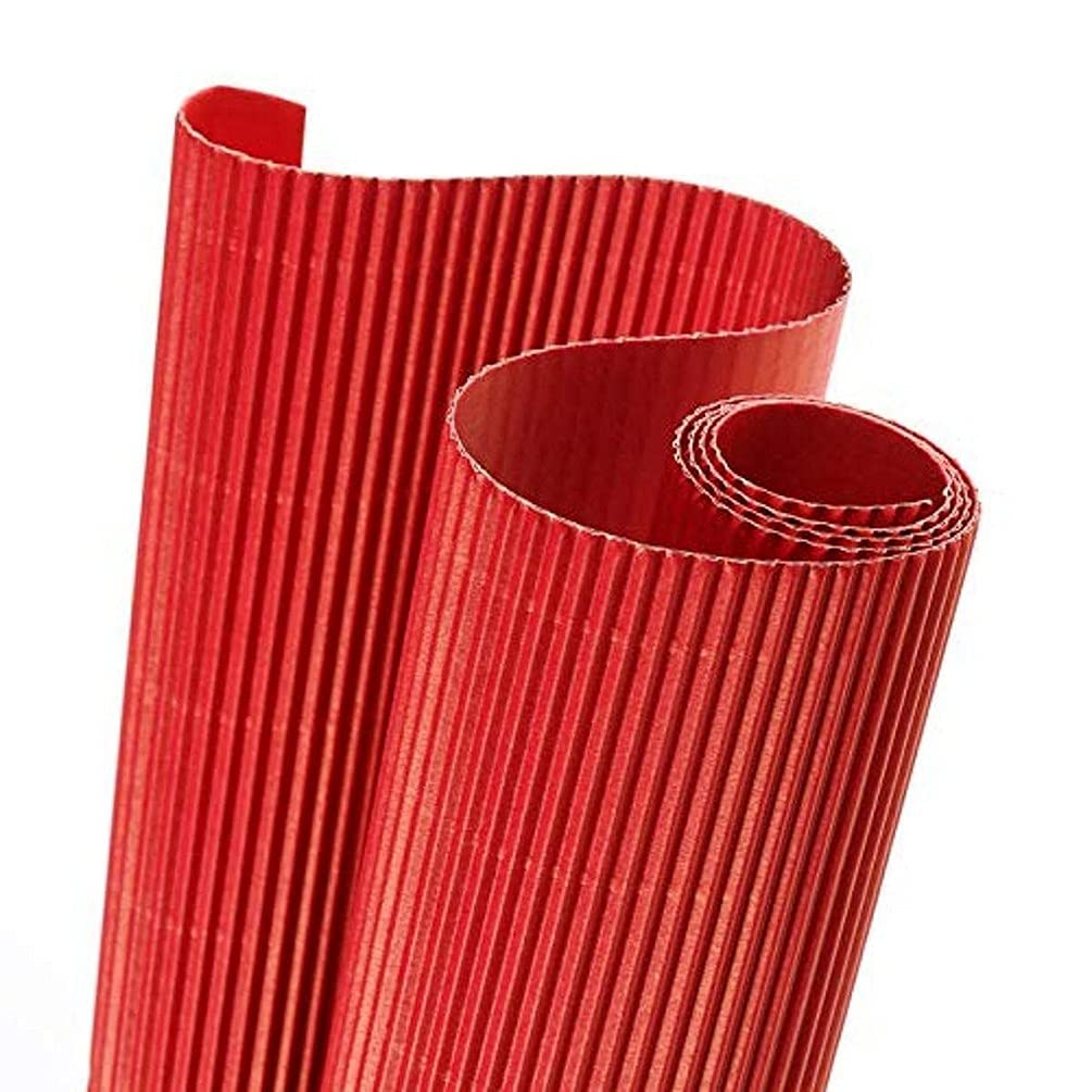 ROULEAU PAPIER ONDULE CANSON 300G (Rouge)