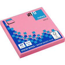 POST-IT STICK INFO 80F ROSE