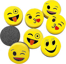 BROSSE MAGNETIQUE EMOJI EVA