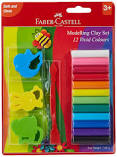 [120894] PATE A MODER 150G 12PCS FABER-CASTELL