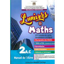 UNIVERS DES MATHS 2AC