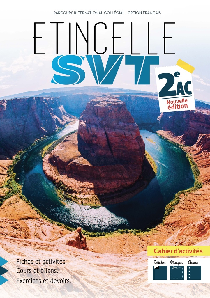 ETINCELLE SVT 2AC | CAHIER D'ACTIVITES