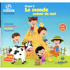 VISION 5-6 ANS ALBUM PROJET 1 : MES PREMIERS PAS A L'ECOLE (copie)