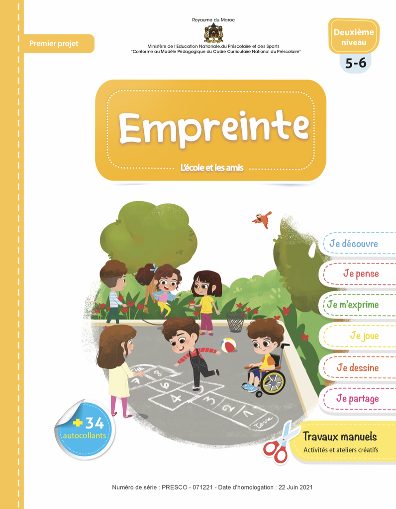 EMPREINTE 5-6 ANS  | PROJET 1
