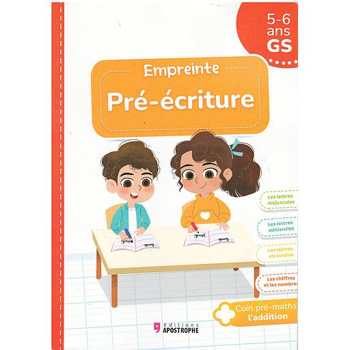 EMPREINTE 5-6 ANS  | PRE-ECRITURE