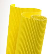 ROULEAU PAPIER ONDULE CANSON  300G (Jaune)