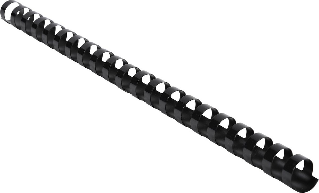 SPIRALE PLASTIC NOIR 20MM