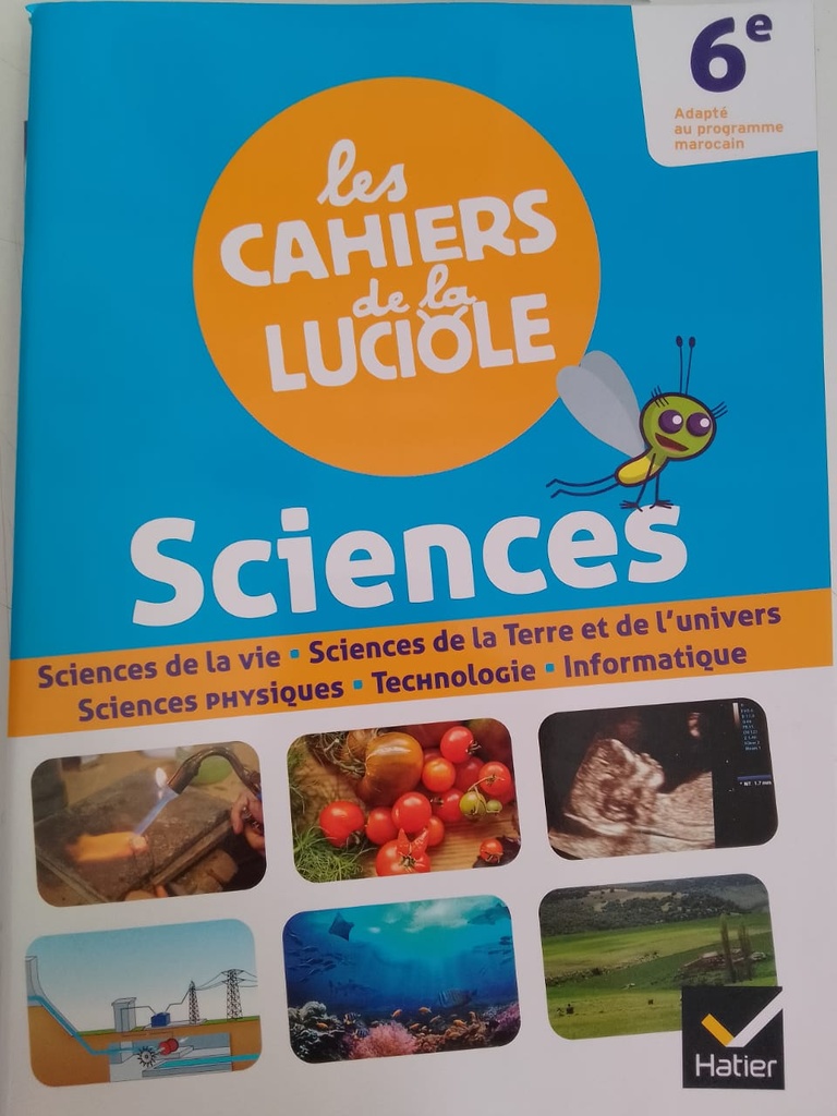LES CAHIERS DE LA LUCIOLE SCIENCES 6E