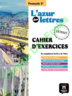 L'AZUR DES LETTRES 5E PACK
