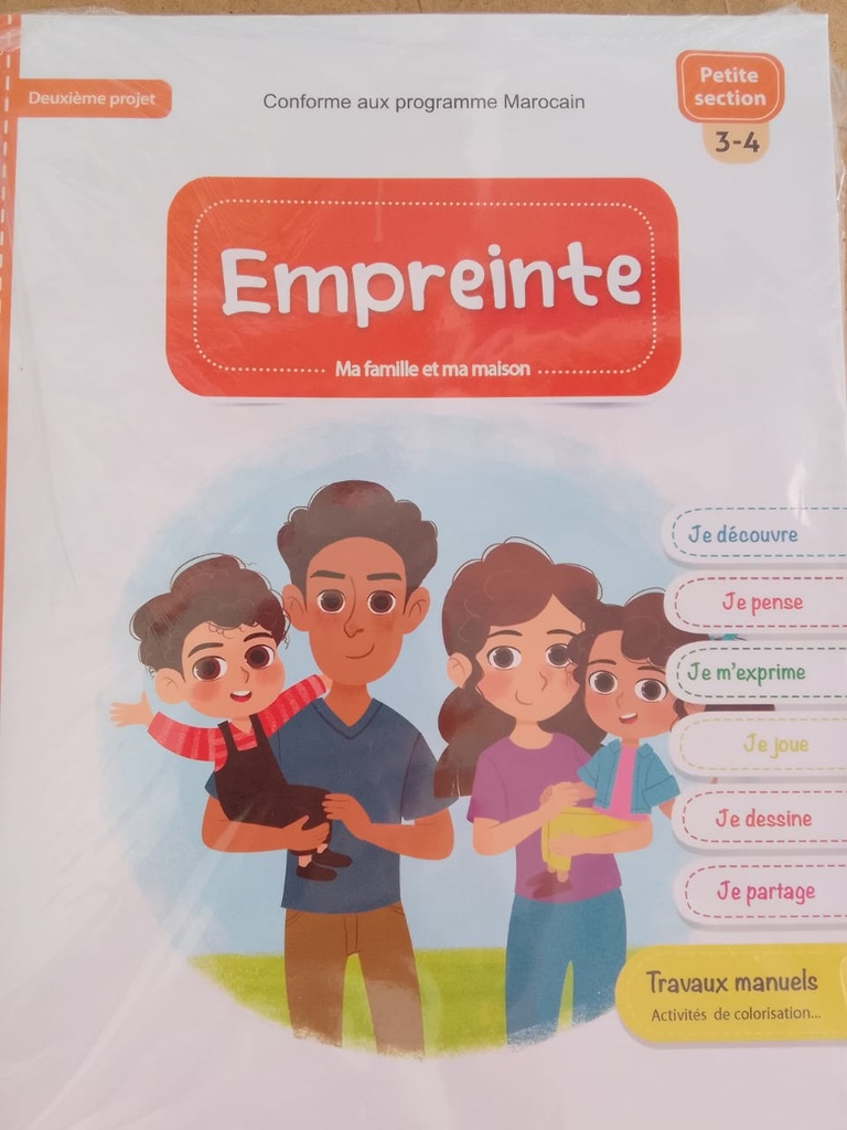 EMPREINTE 3-4 ANS  | PROJET 2 