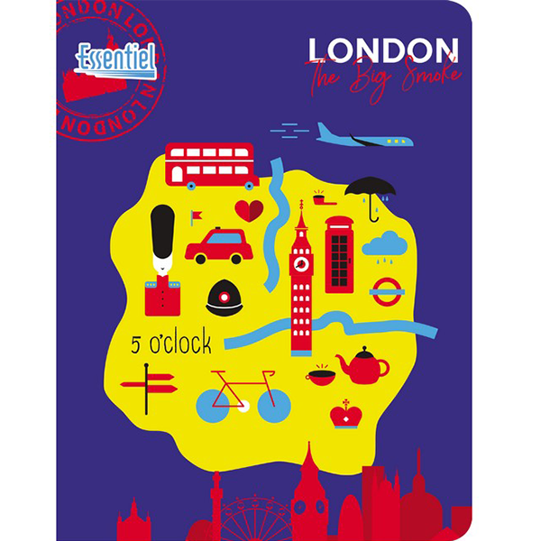 CAHIER 192P PF 60G ESSENTIEL (PIQUE) 