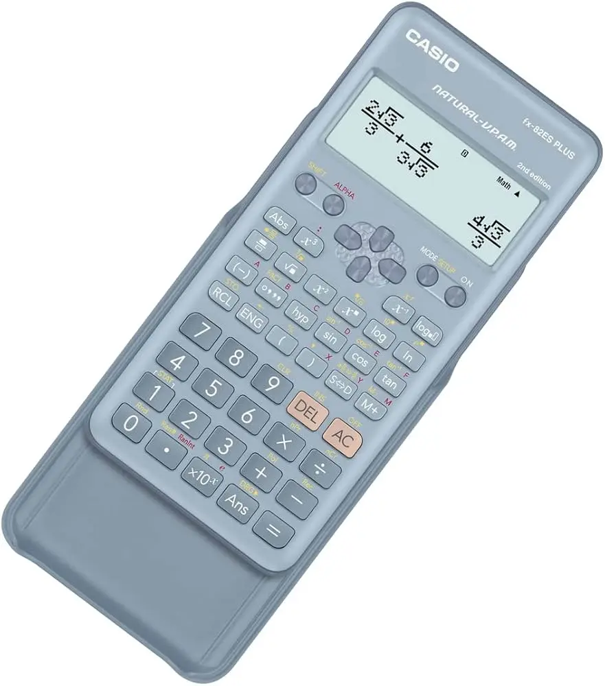 CALCULATRICE SCIENTIFIQUE CASIO FX-82ES PLUS BLEU