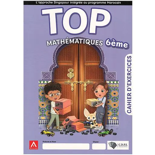 TOP Mathématiques 6AP - Cahier d'exercices