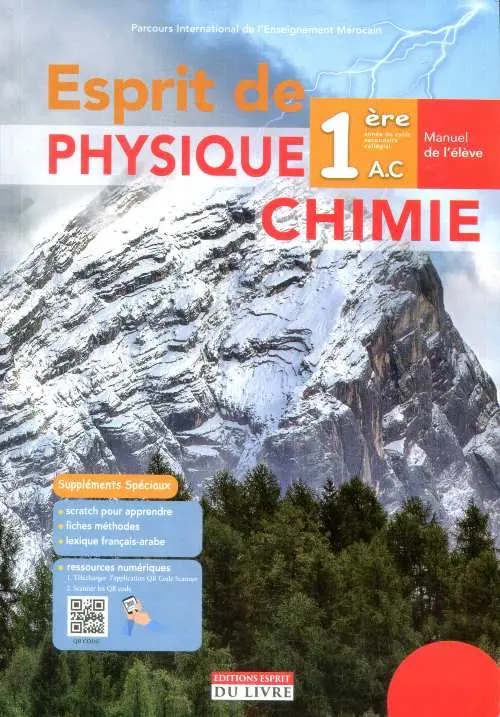 ESPRIT DE PHYSIQUE-CHIMIE | 1AC