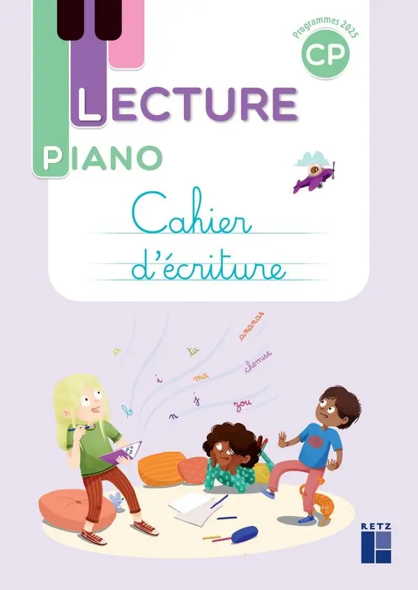 LECTURE PIANO CP  | CAHIER D'ECRITURE