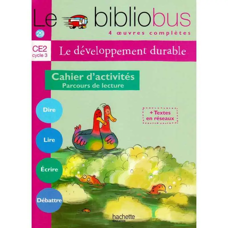 BIBLIOBUS CE2 | DEVELOPPEMENT DURABLE 