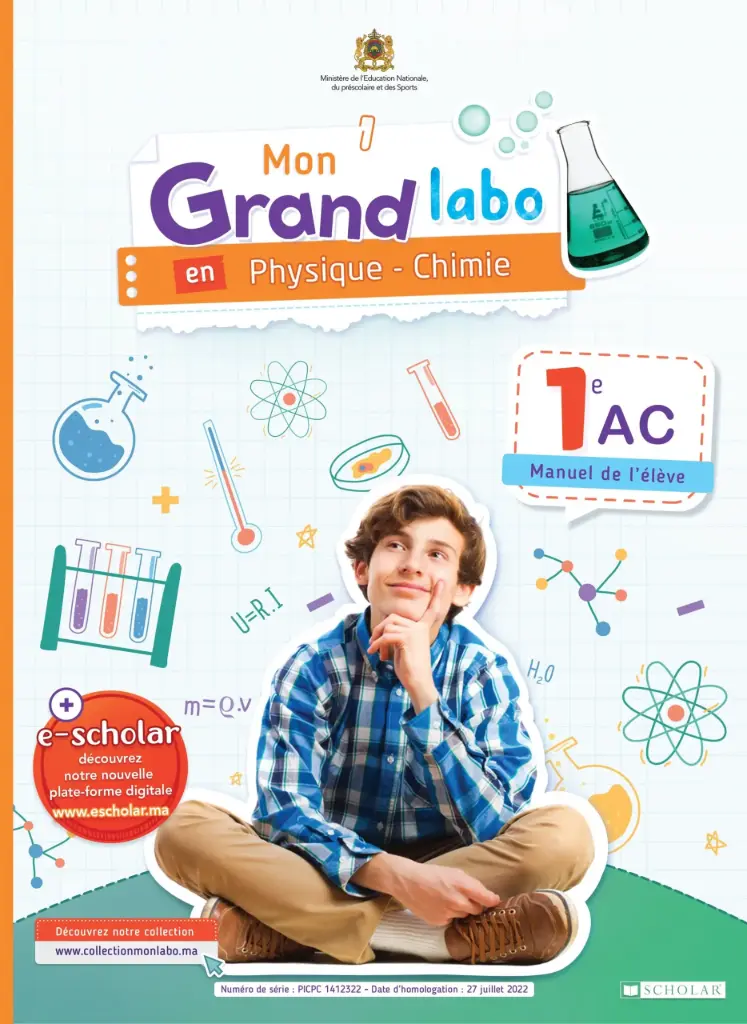 MON GRAND LABO EN PHYSIQUE CHIMIE 1AC