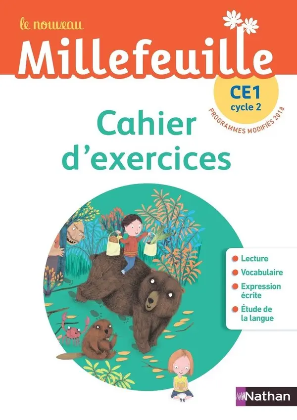 LE NOUVEAU MILLEFEUILLE | CAHIER D'EXERCICES CE1