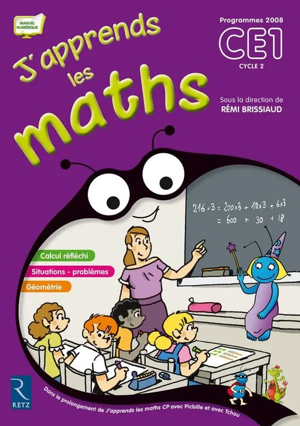 J'APPRENDS LES MATHS | CE1