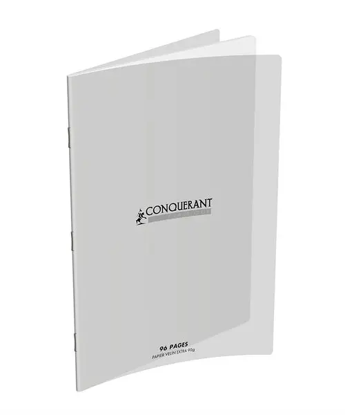 CAHIER 96P PF 90G POLYPRO CONQUERANT   (Blanc)